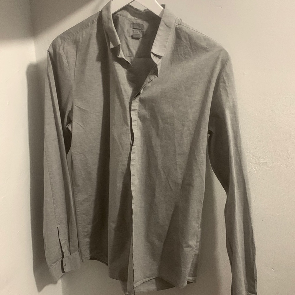 COS grey shirt